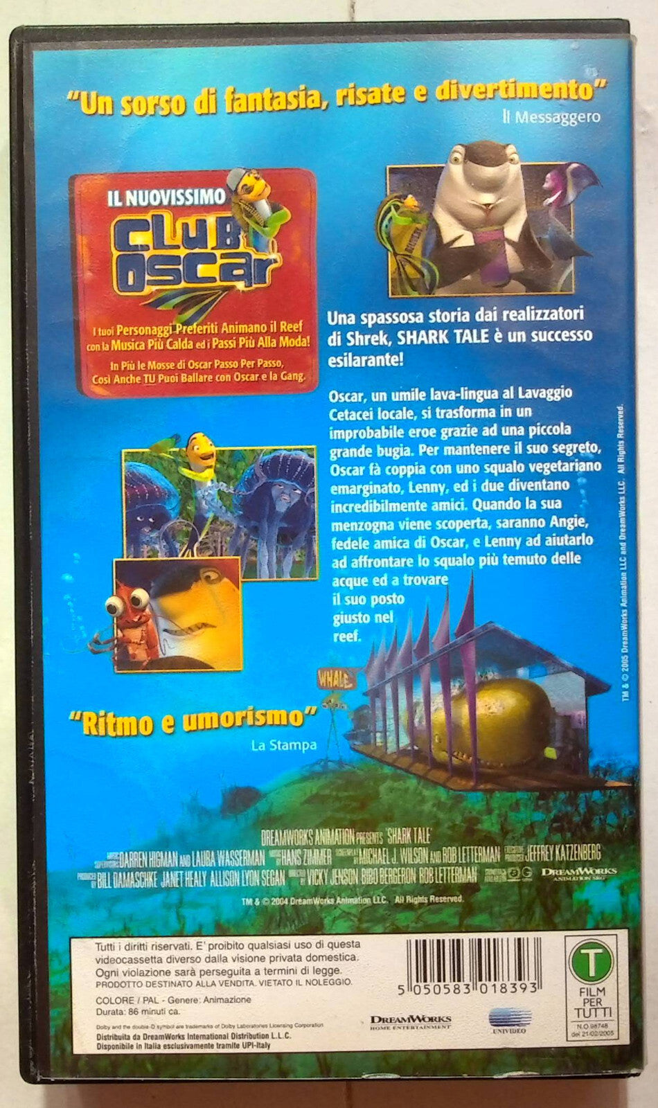 EBOND Shark Tale VHS VH001853