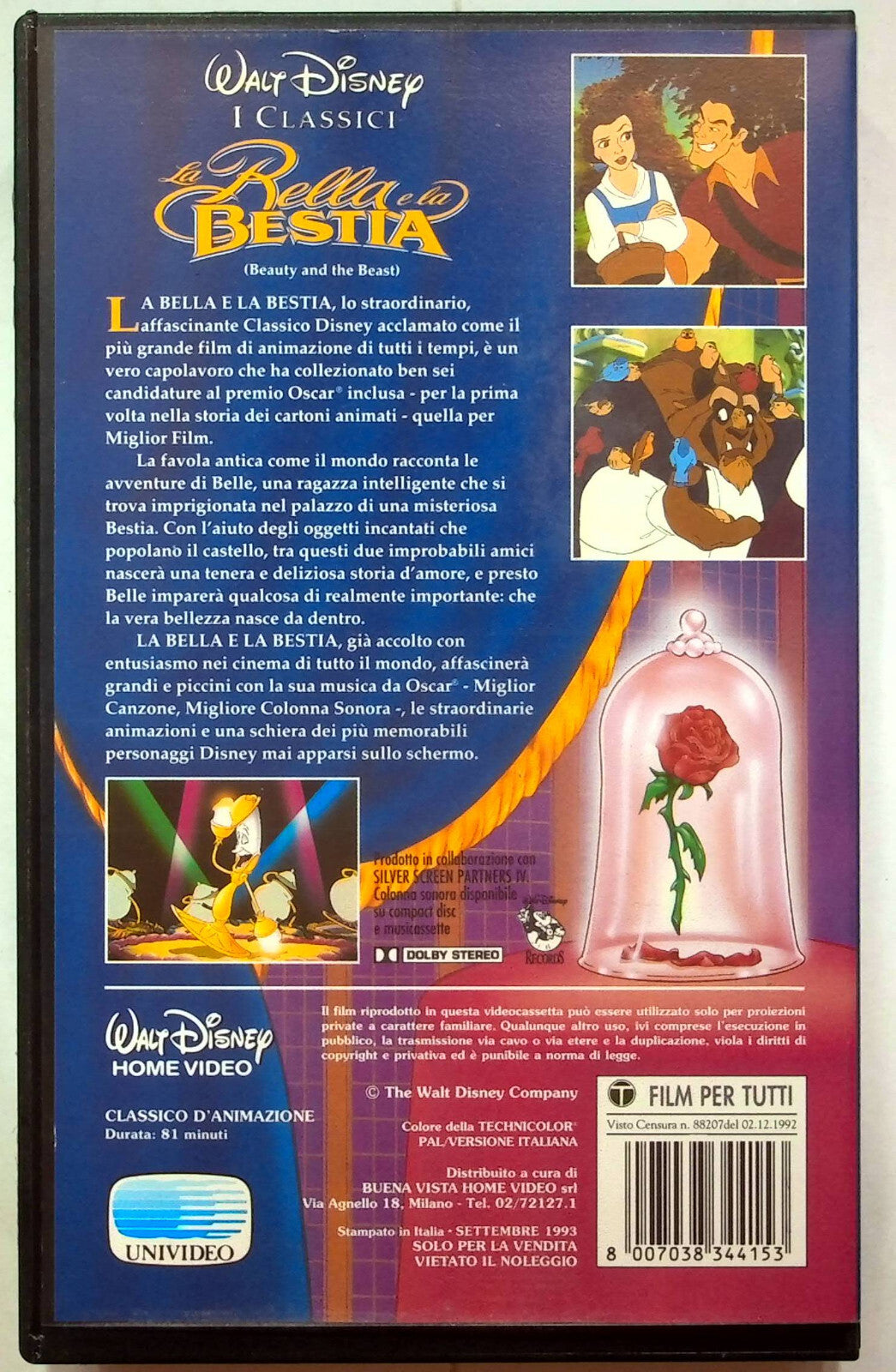 EBOND La Bella E La Bestia - I Classici Walt Disney VHS VH001859