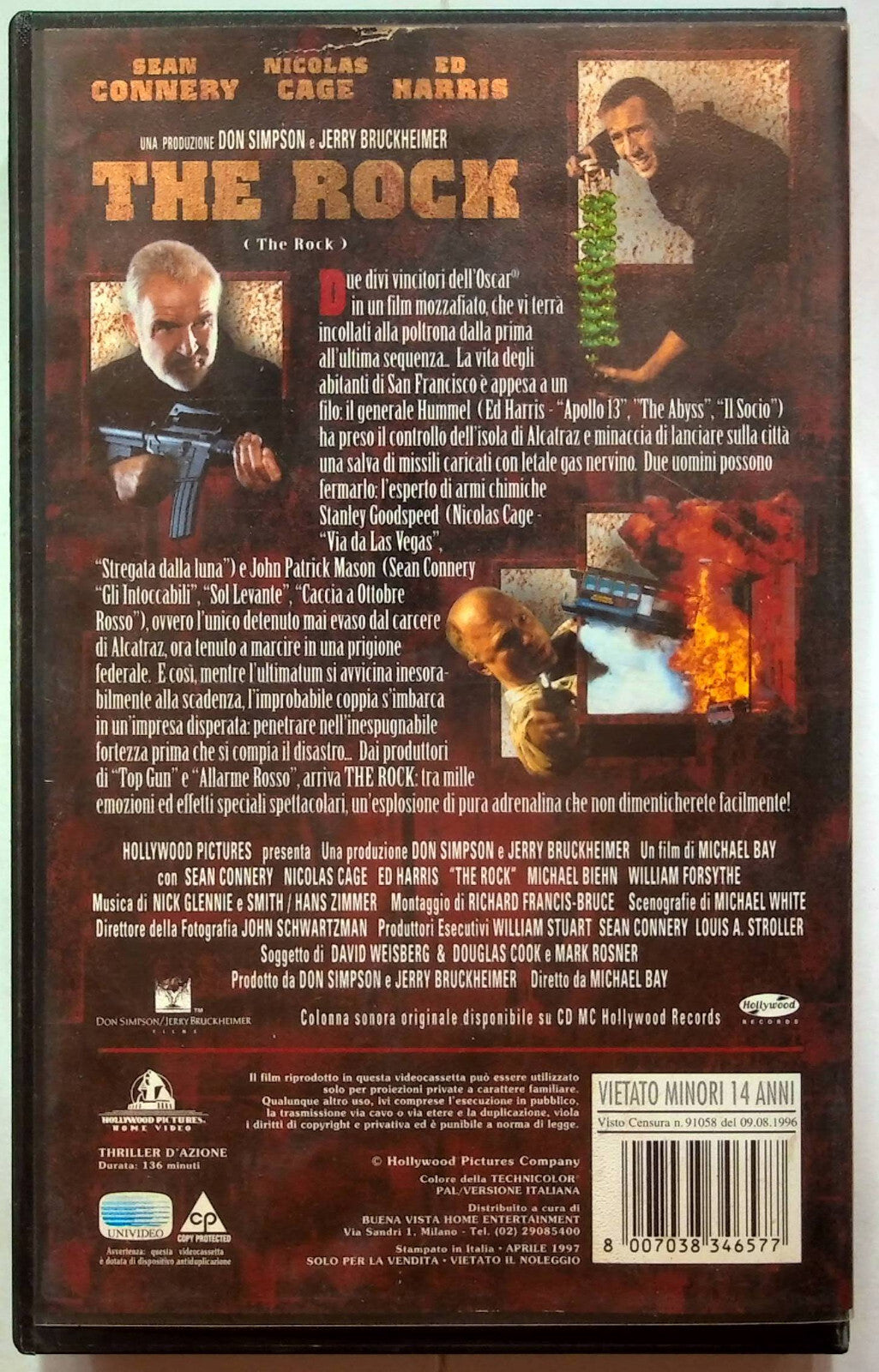 EBOND The Rock VHS VH001862