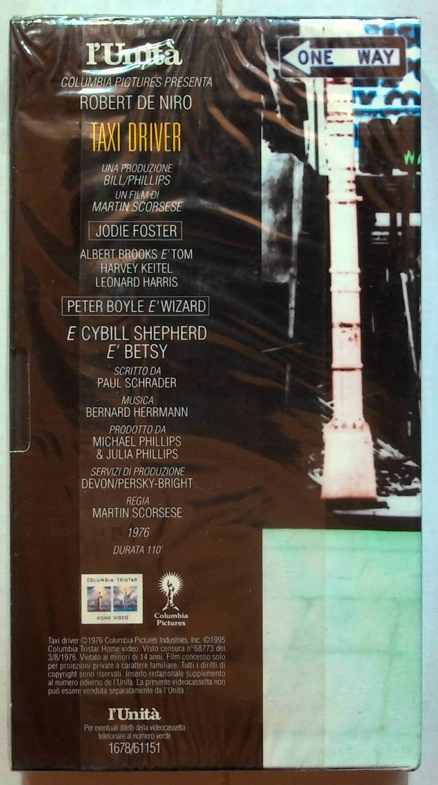 EBOND Taxi Driver Editoriale VHS VH001881