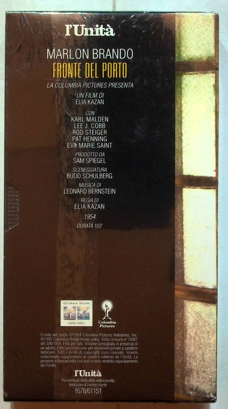 EBOND Fronte Del Porto Editoriale VHS VH001883