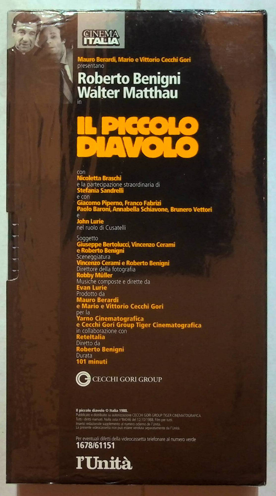 EBOND Il Piccolo Diavolo Editoriale VHS VH001903