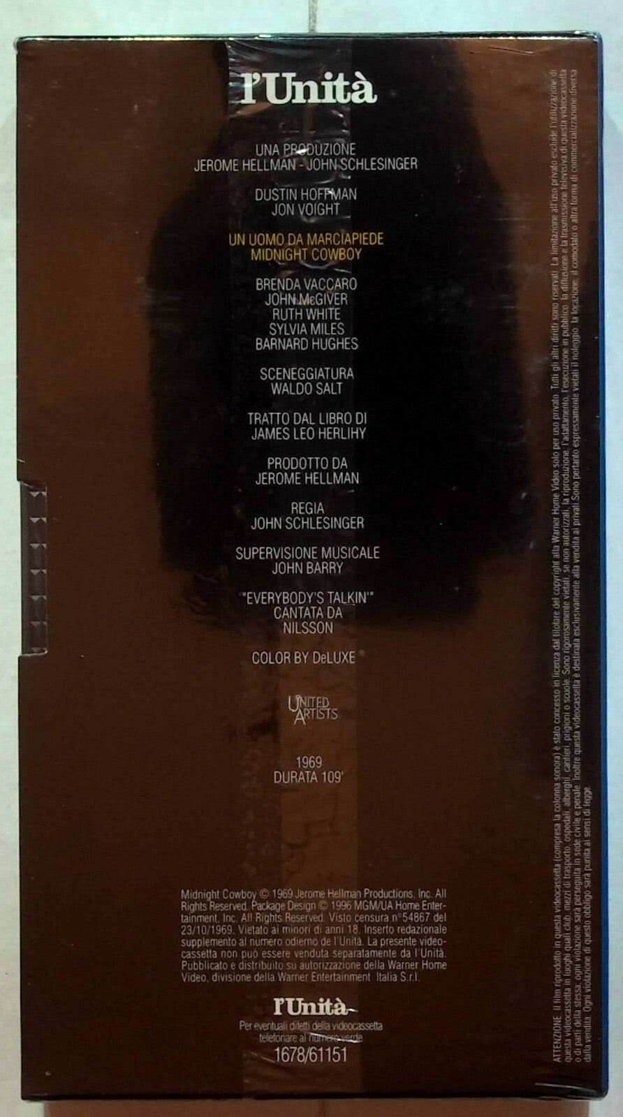 EBOND Un Uomo Da Marciapiede Editoriale VHS VH001916