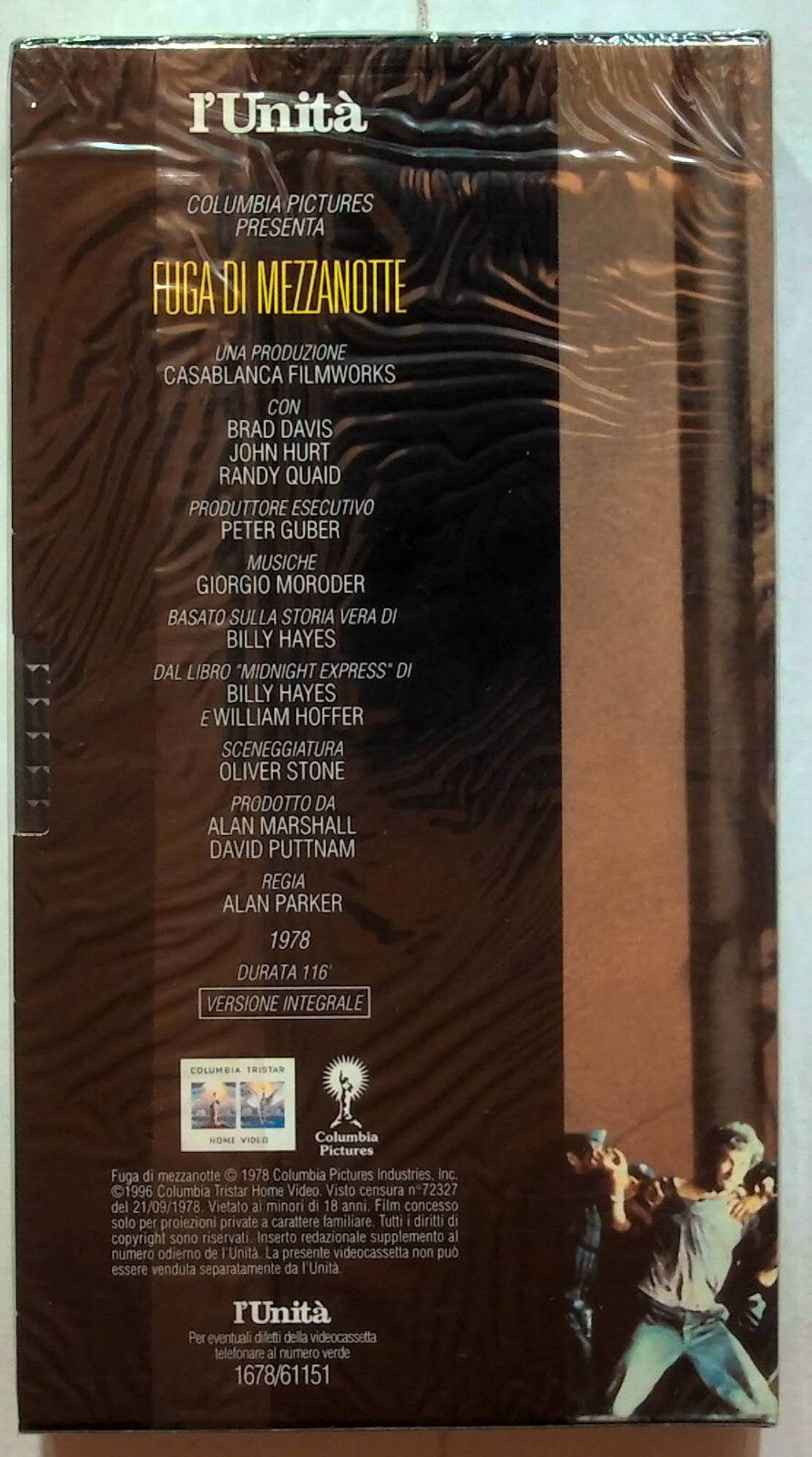 EBOND Fuga Di Mezzanotte Editoriale VHS VH001925