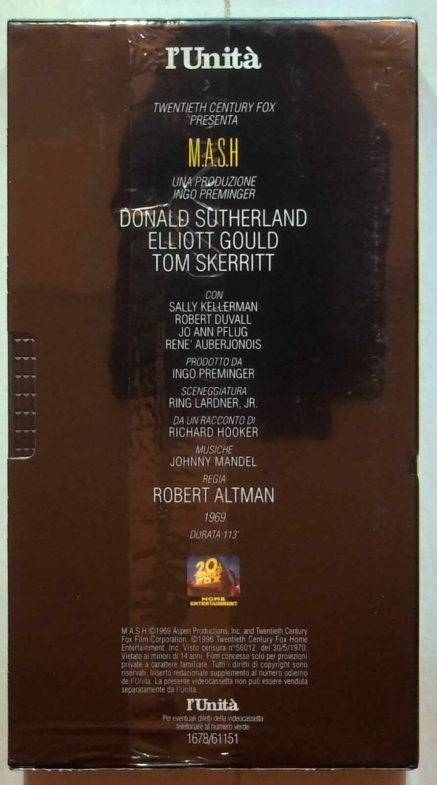 EBOND M*a*s*h Editoriale VHS VH001926