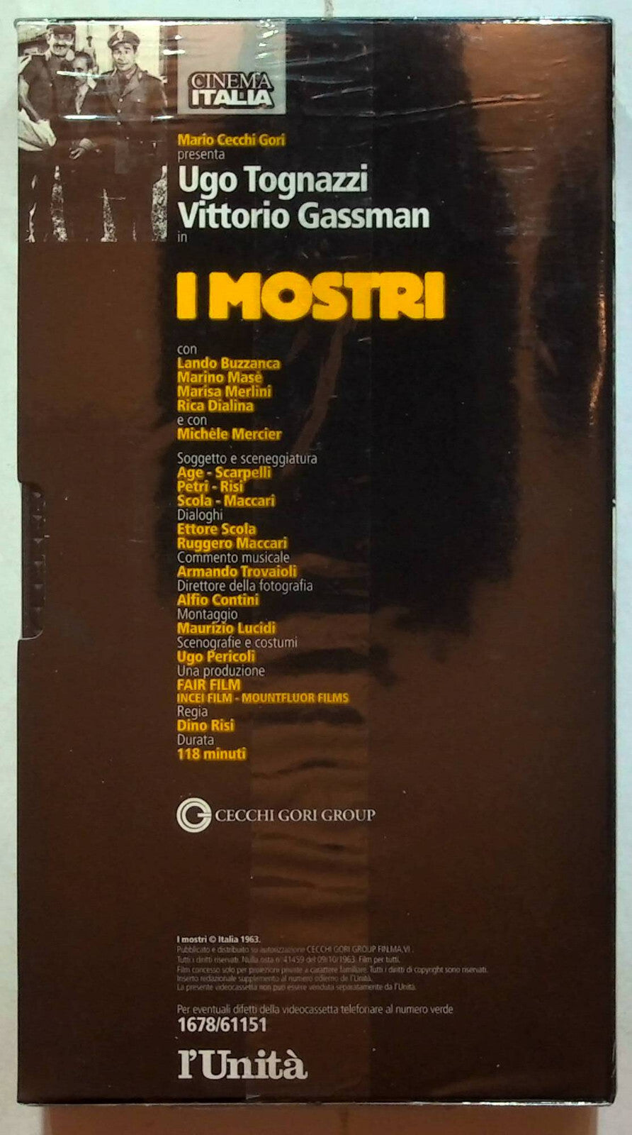 EBOND I Mostri Editoriale VHS VH001931