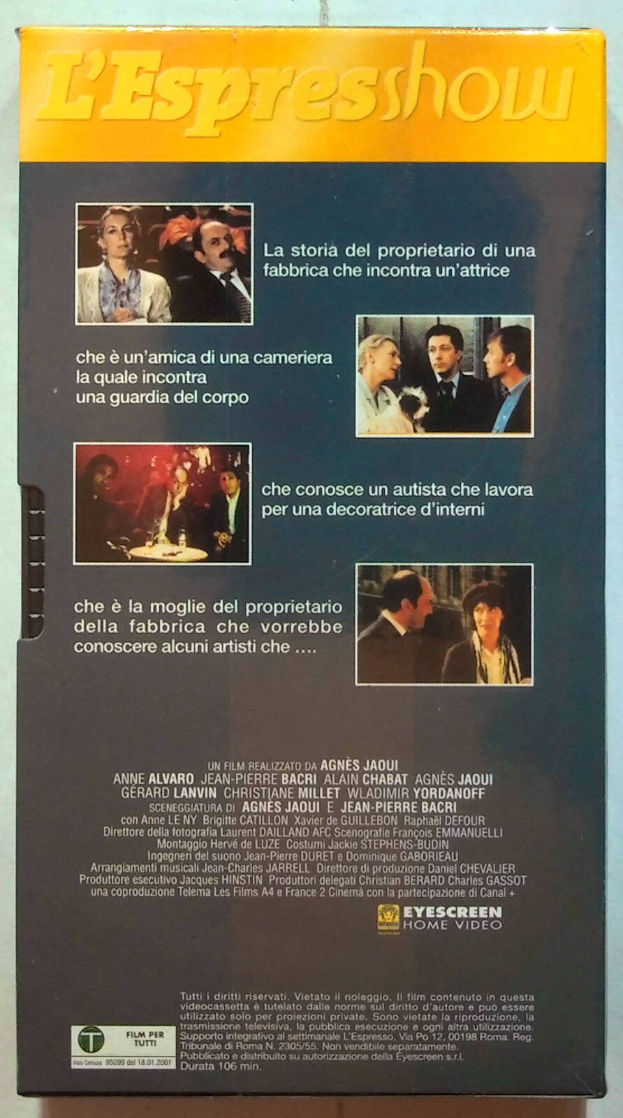 EBOND Il Gusto Degli Altri Editoriale VHS VH001953