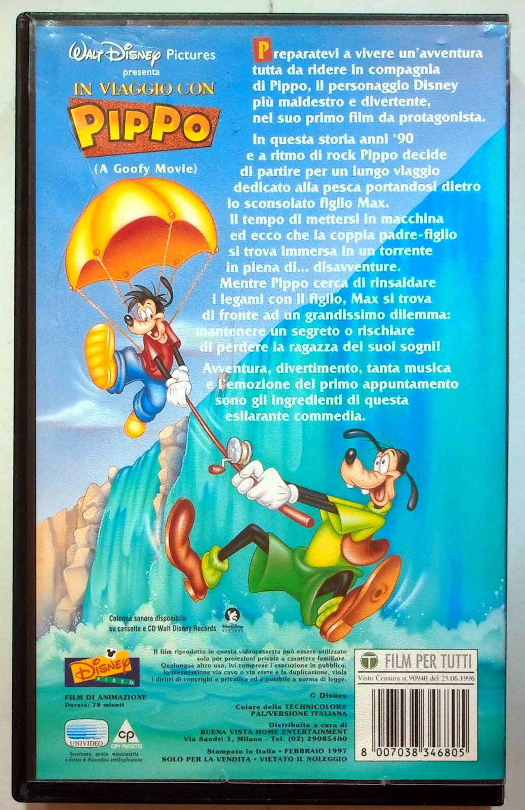 EBOND In Viaggio Con Pippo - Walt Disney VHS VH002058