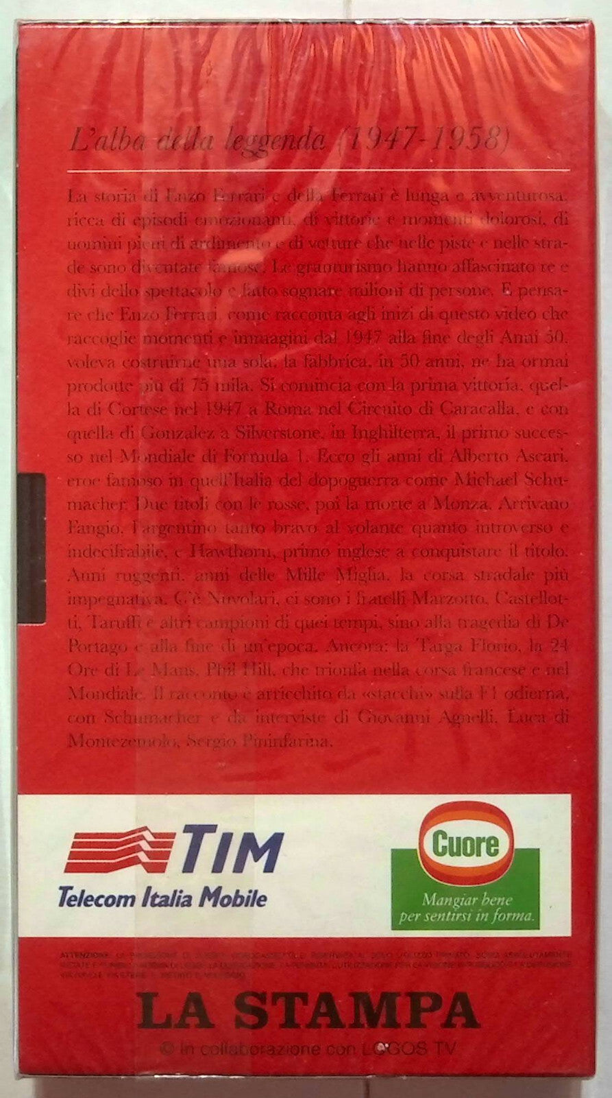 EBOND I 50 Anni Ferrari L'alba Della Leggenda 1947/58 Vol.1 Edit. VHS VH002118