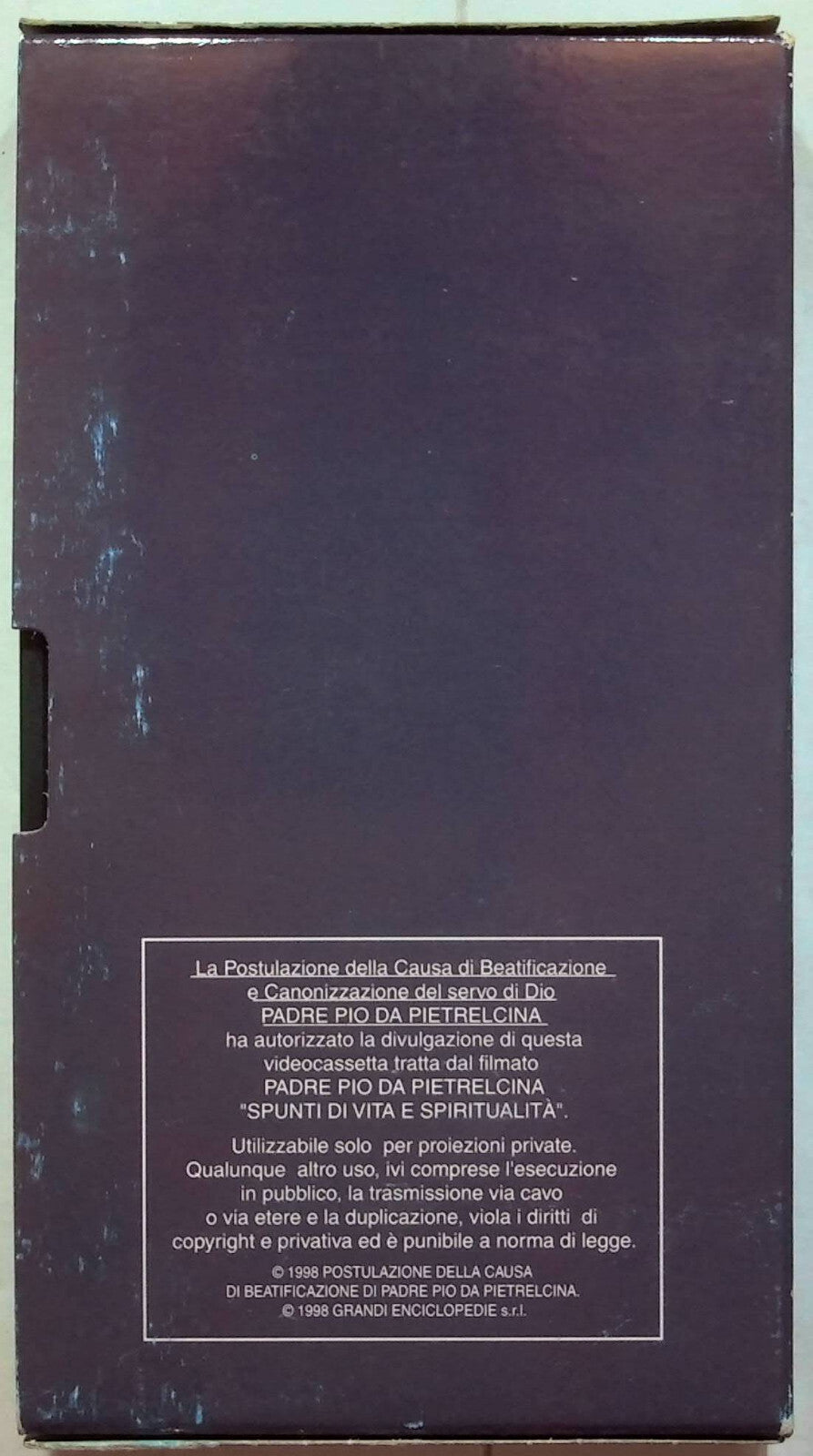 EBOND I Filmati e La Parola Di Padre Pio - Editoriale VHS VH002131