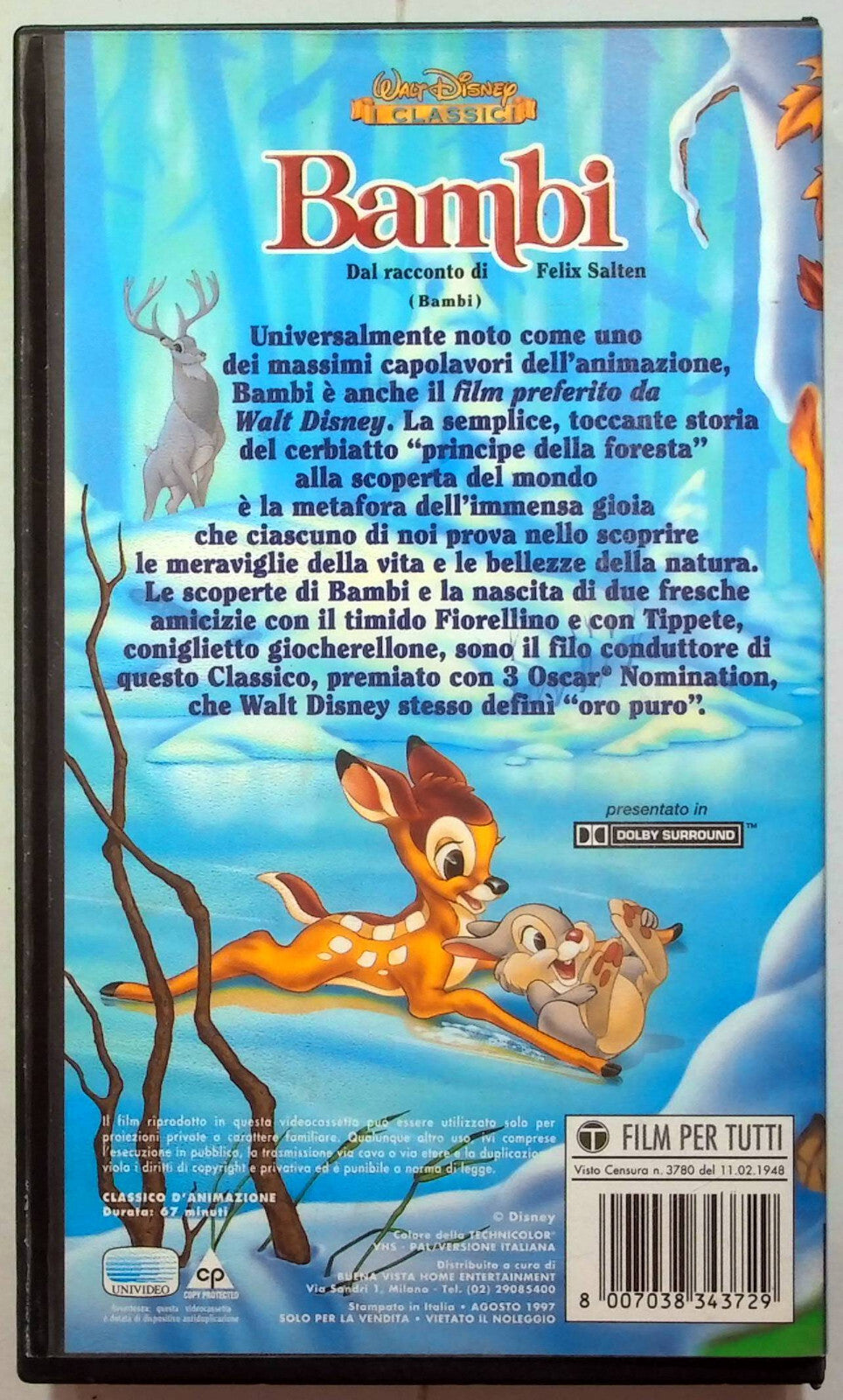 EBOND Bambi - Walt Disney I Classici VHS VH002151
