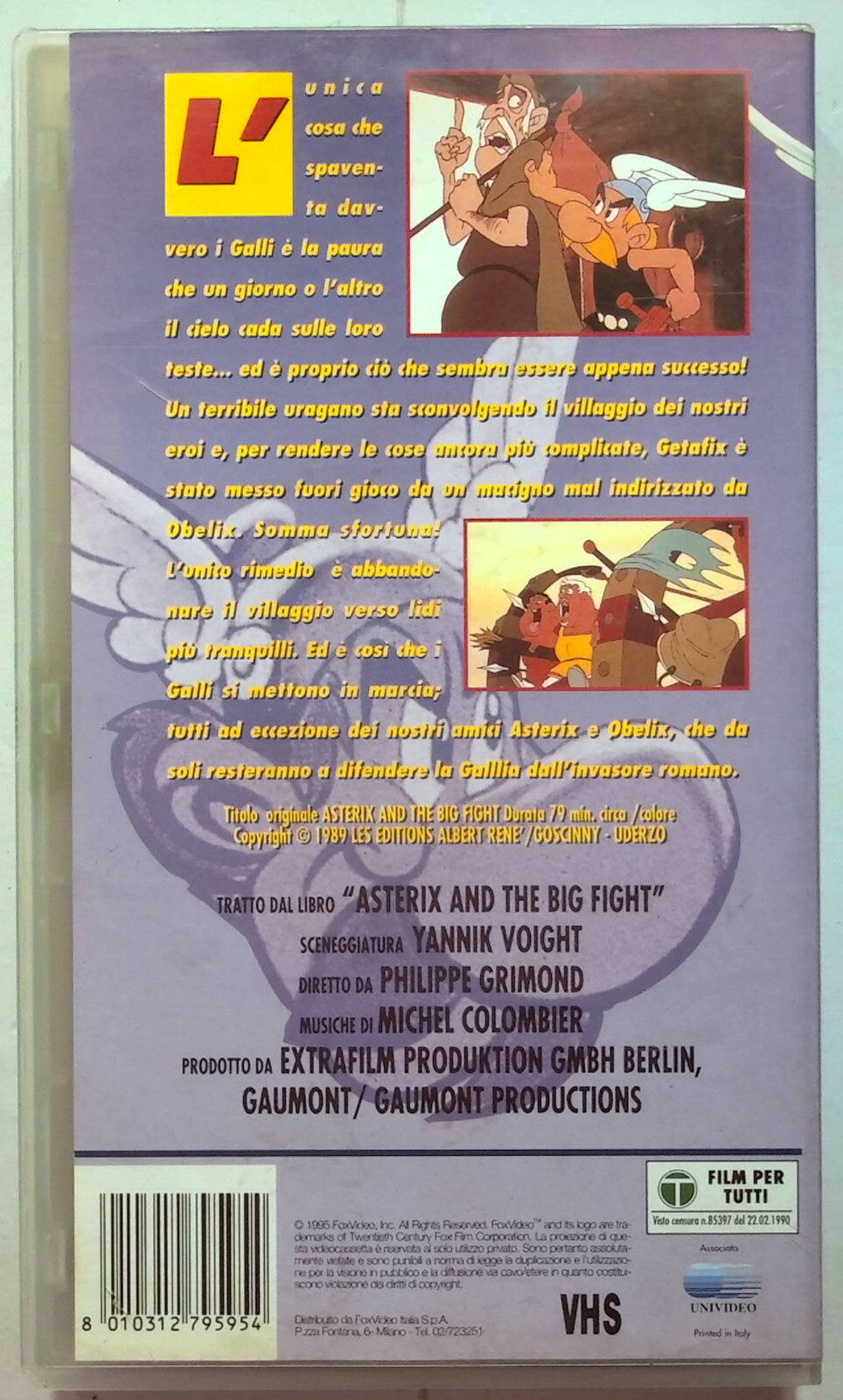 EBOND Asterix e La Grande Guerra VHS VH002152