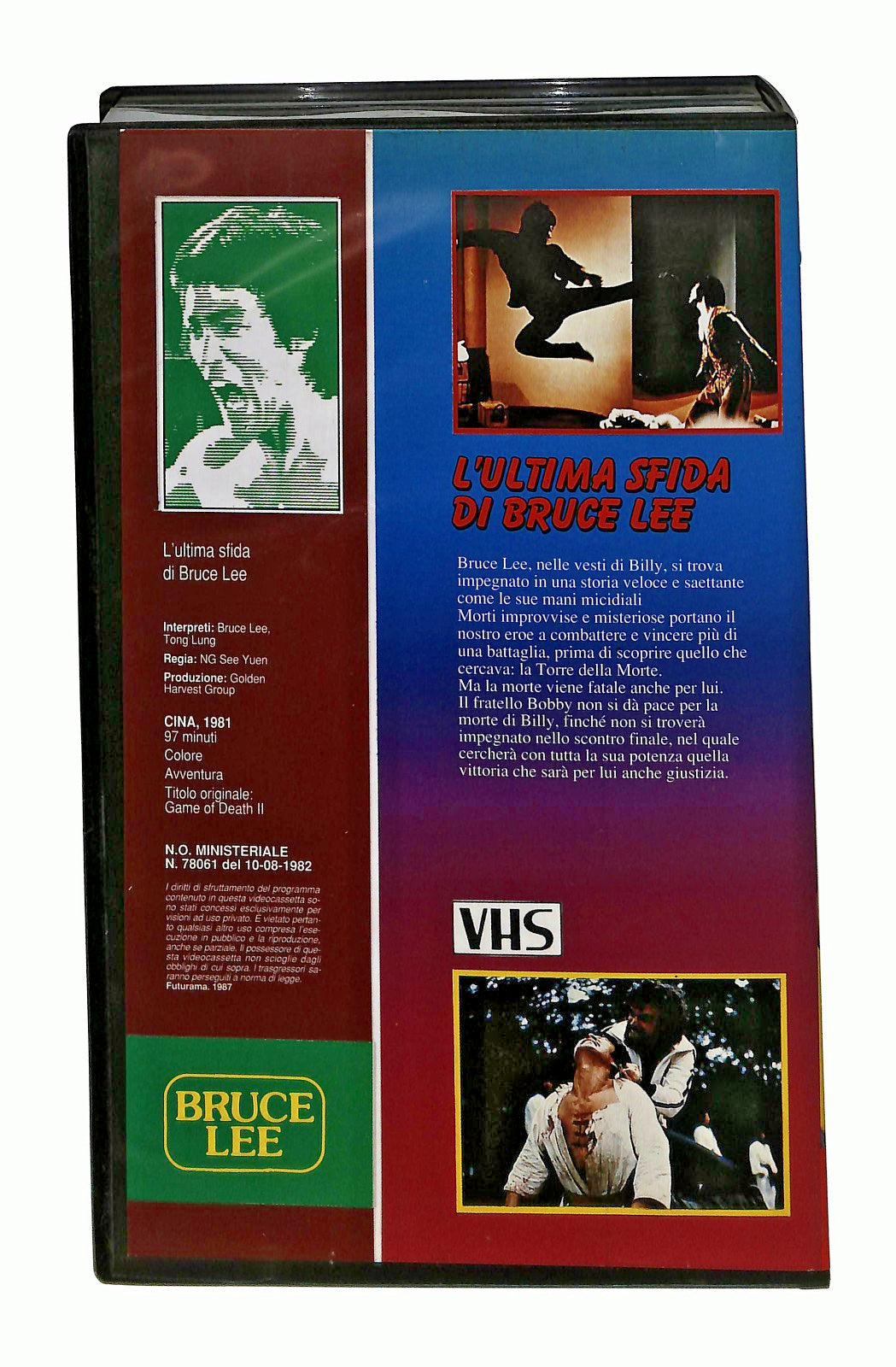 EBOND L Ultima Sfida Di Bruce Lee Bruce Lee VHS VH002229