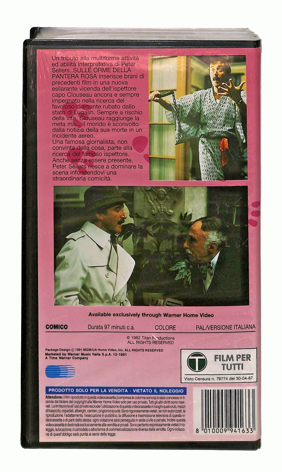 EBOND Sulle Orme Della Pantera Rosa Peter Sellers Mgm Ua VHS VH002272