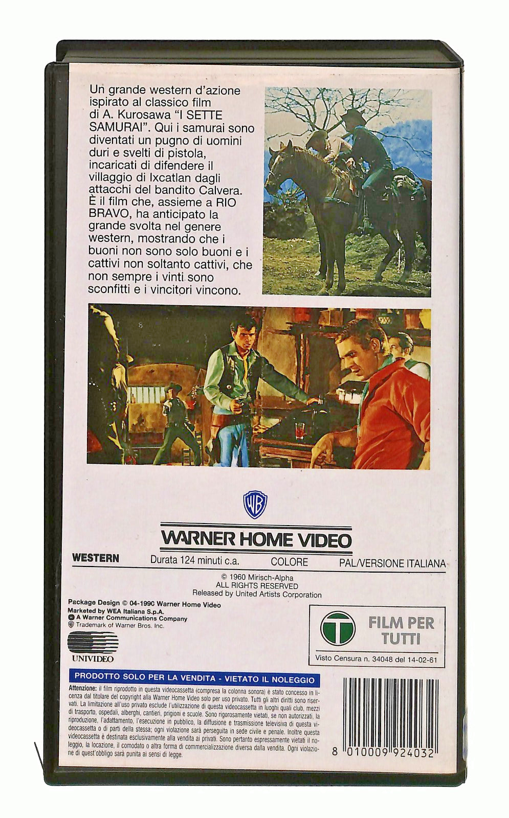 EBOND I Magnifici Sette Gli Scudi Wb VHS VH002308