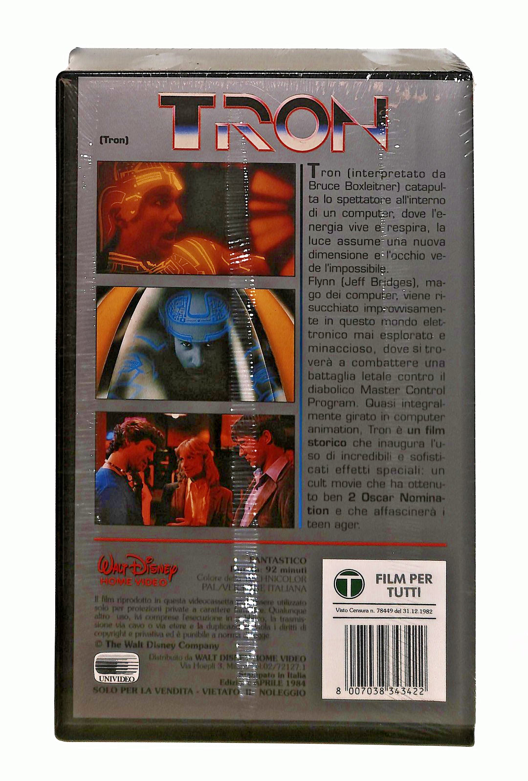 EBOND Tron Disney VHS VH002313