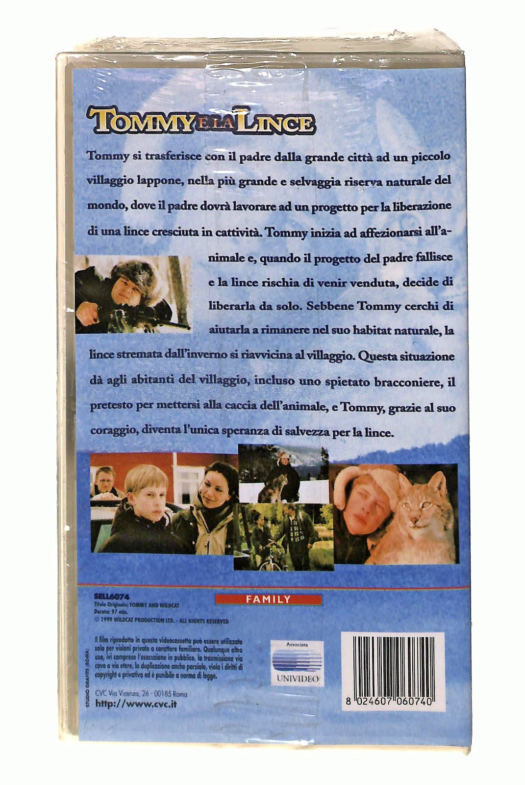 EBOND Tommy e La Lince Raimo O Niemii VHS VH002314