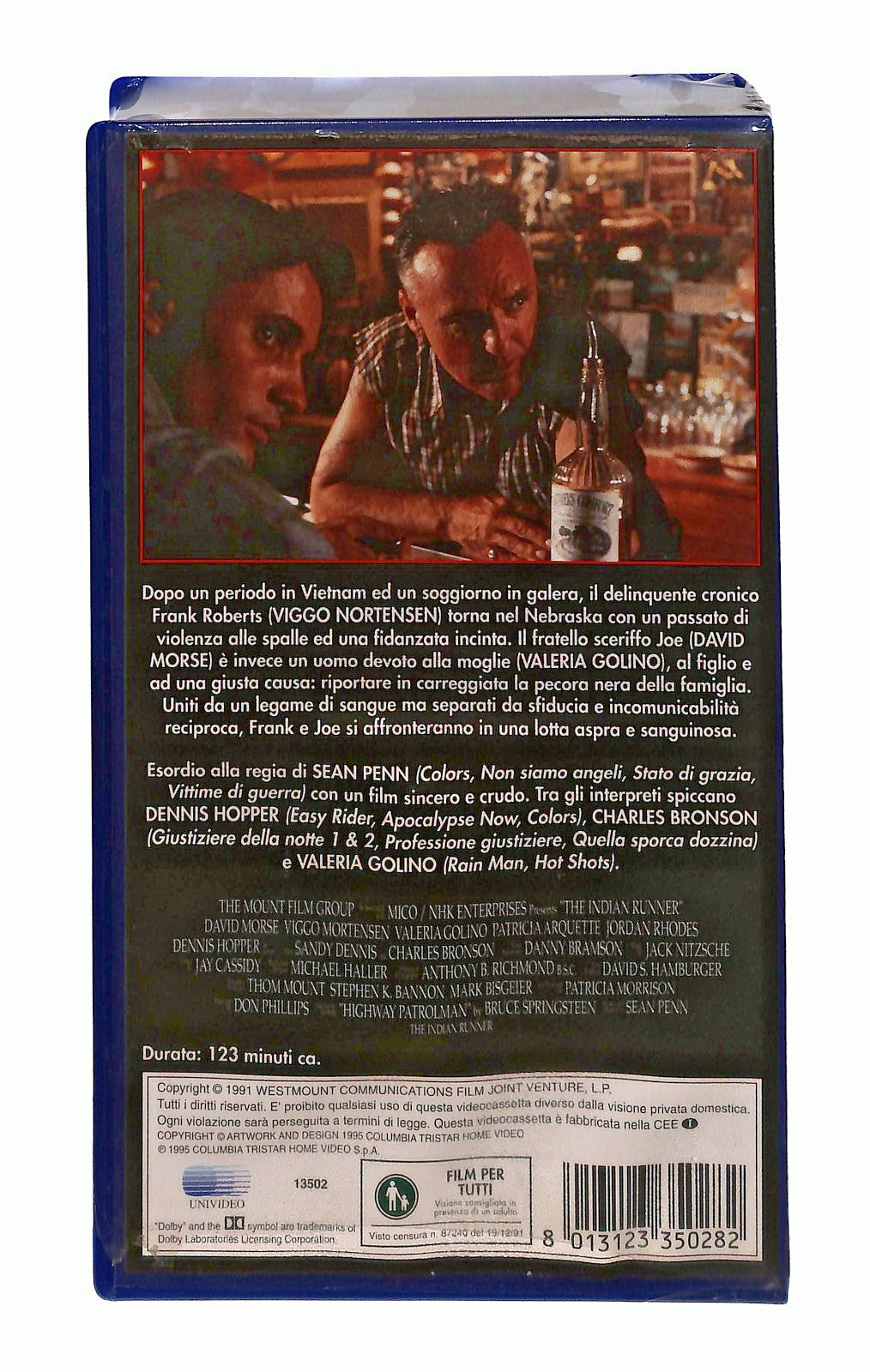 EBOND Lupo Solitario Sean Penn VHS VH002323