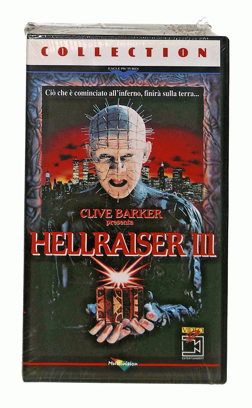 EBOND Hellraiser Iii Clive Barker Multivision VHS VH002329