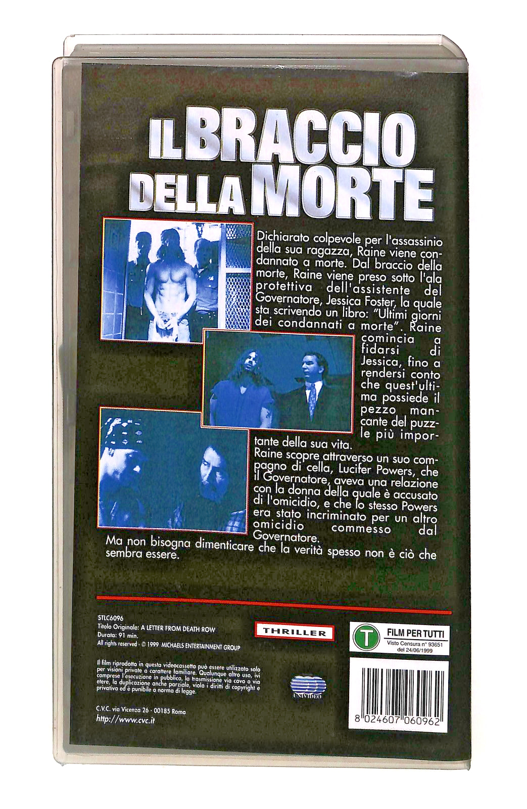 EBOND Il Braccio Della Morte Michaels Sheen Gibson VHS VH002352