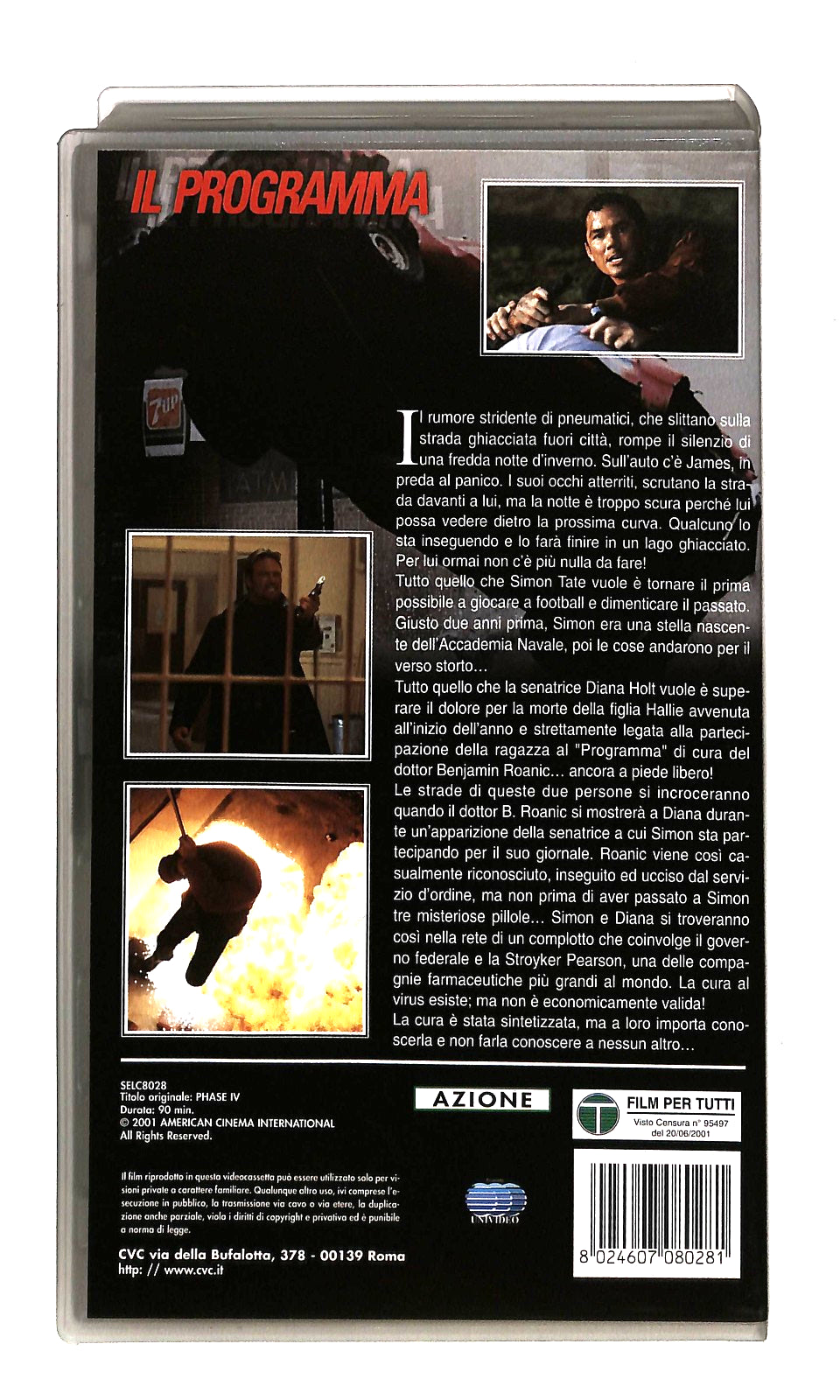 EBOND Nessuno Voleva Farne Parte Il Programma Bosworth Cain Cvc VHS VH002372