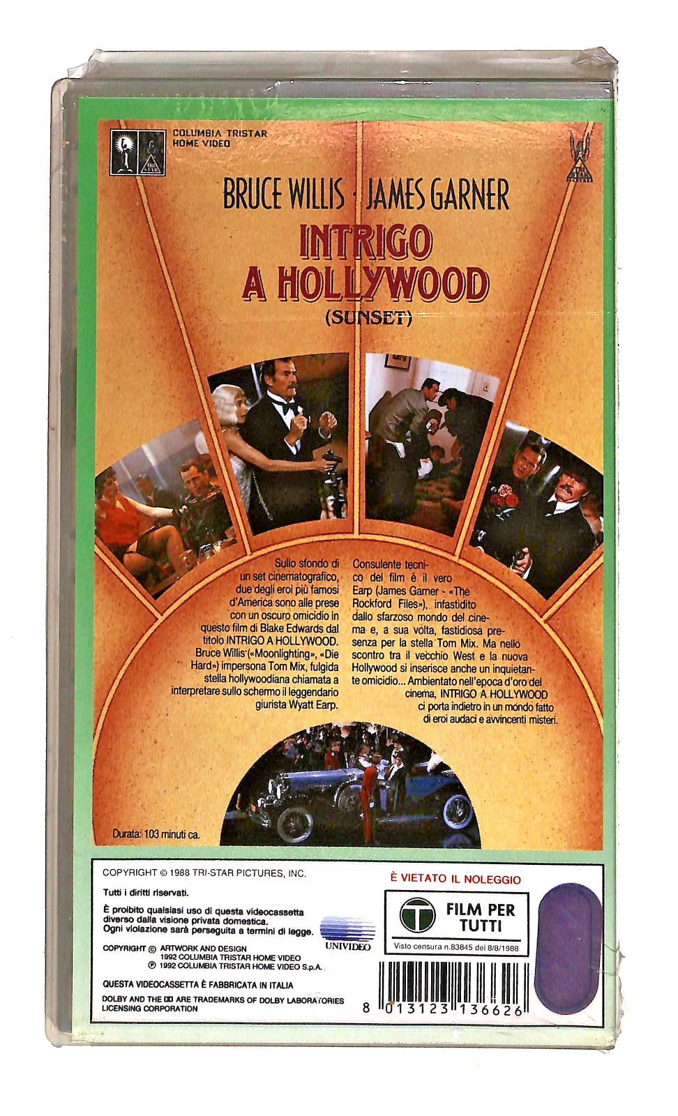 EBOND Intrigo a Hollywood Blake Edwards Winners Columbia VHS VH002377