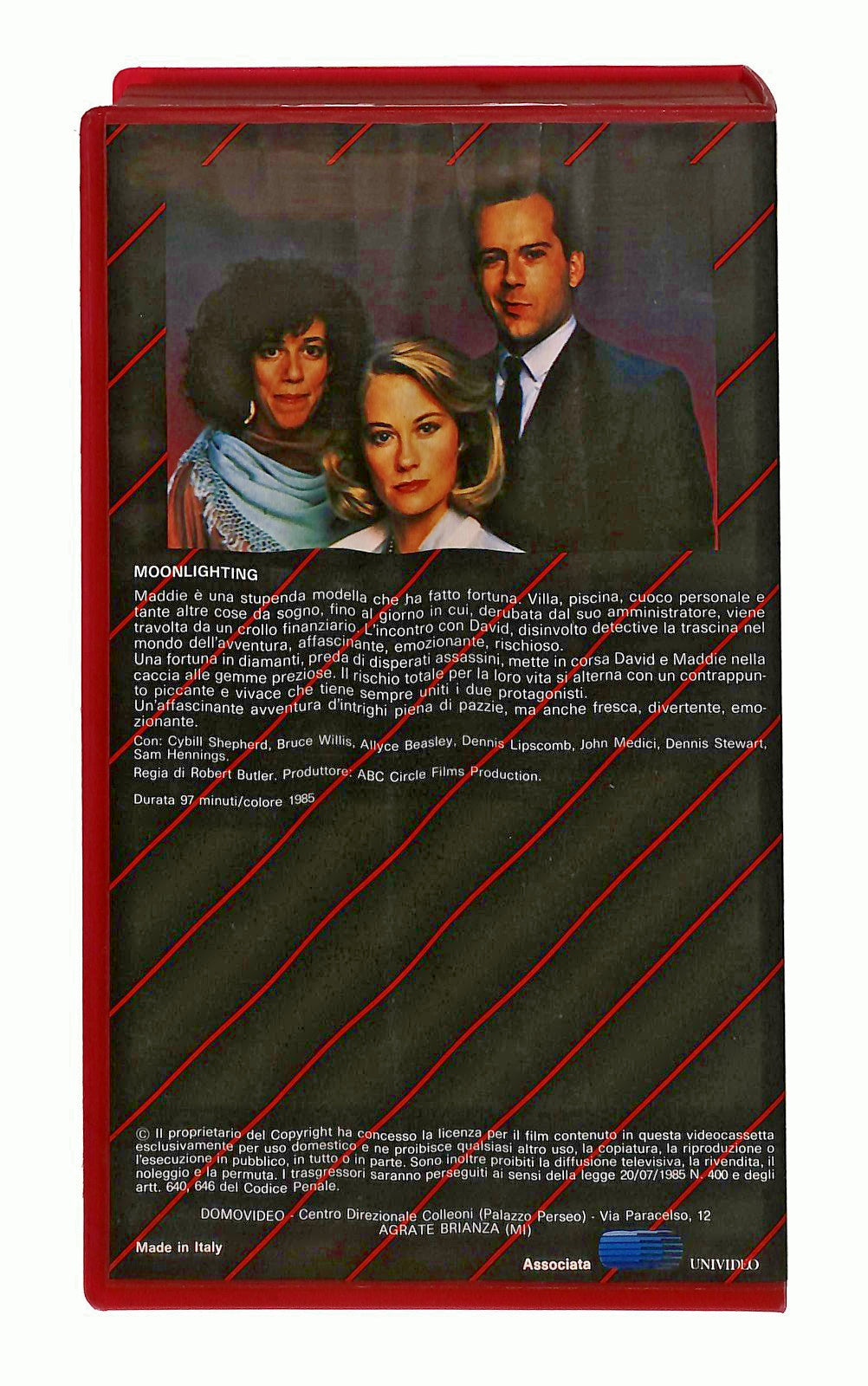 EBOND Moonlighting Bruce Willis Cybill Shepherd Domovideo VHS VH002379