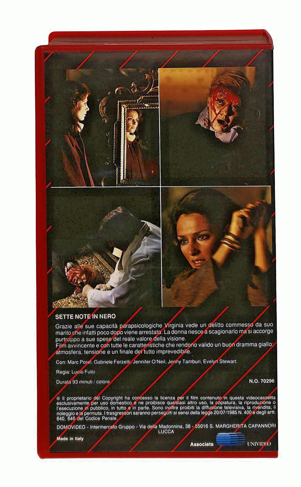 EBOND Sette Note In Nero Marc Porel Jennifer O Neil Domovideo VHS VH002403