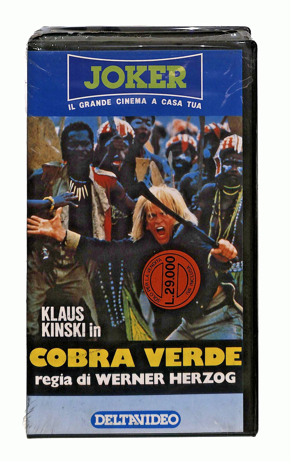 EBOND Cobra Verde Werner Herzog Joker Deltavideo VHS VH002408