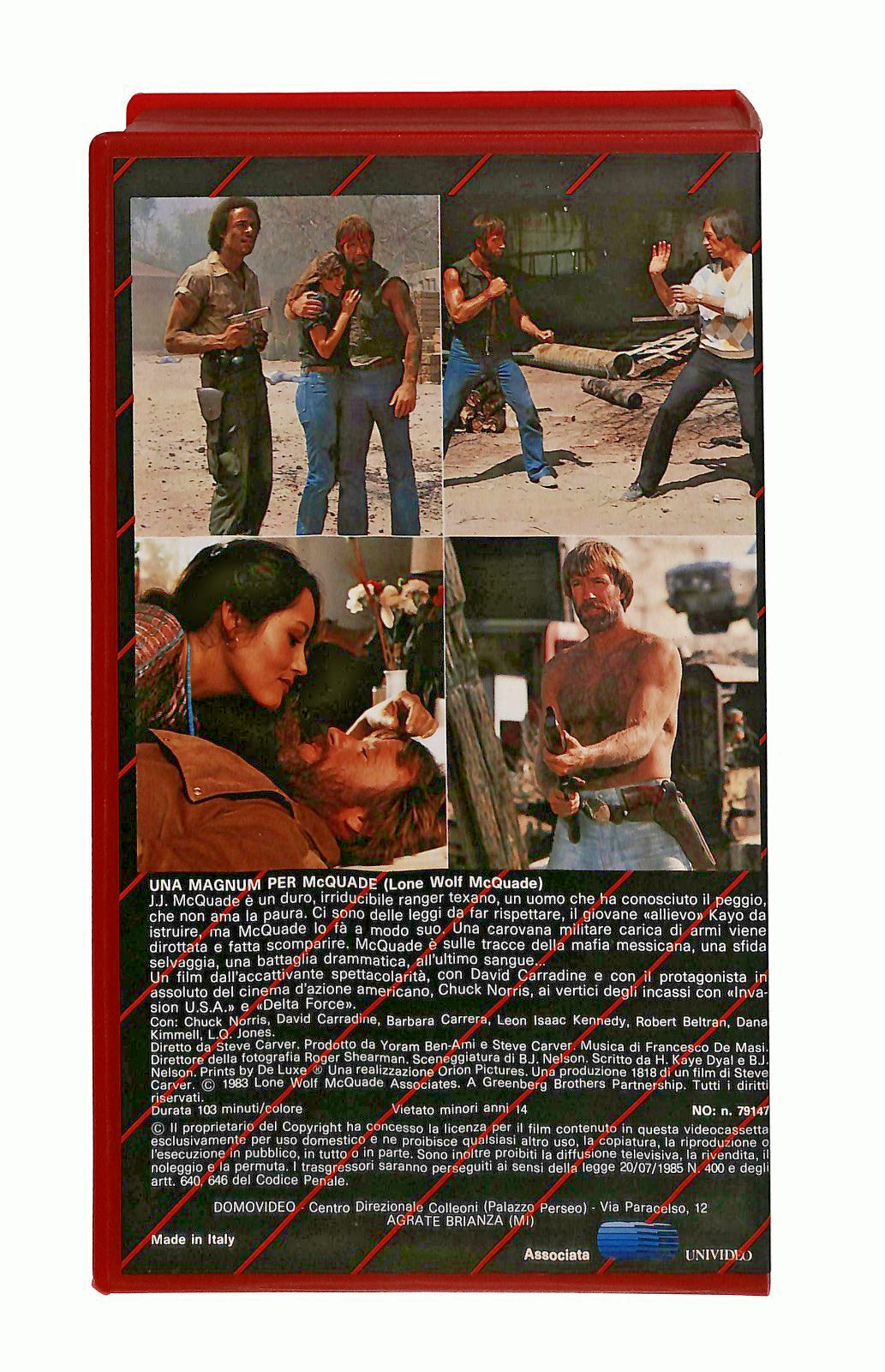 EBOND Una Magnum Per Mcquade Domovideo VHS VH002414