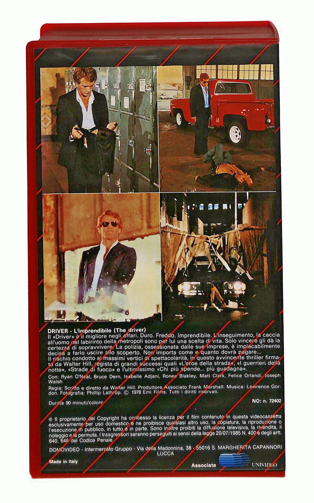 EBOND Driver L Imprendibile Domovideo VHS VH002433