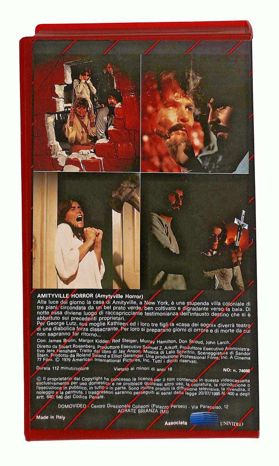 EBOND Amityville Horror Brolin Kidder Steiger Domovideo VHS VH002437