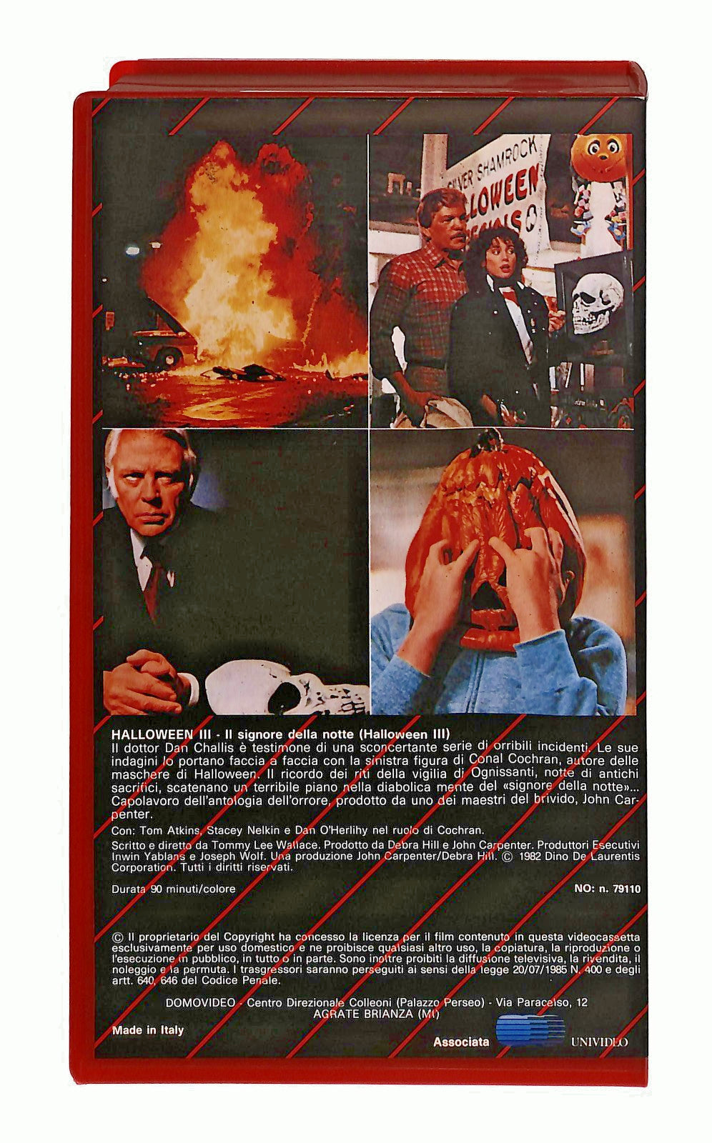 EBOND Halloween Iii Tommy Lee Wallace Domovideo VHS VH002455