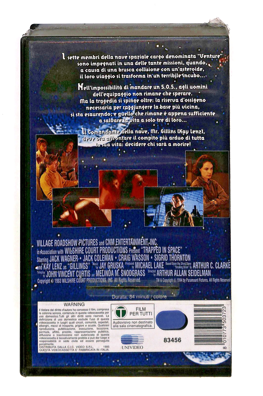 EBOND Intrappolati Nello Spazio Wagner Coleman Lenz Paramount VHS VH002509