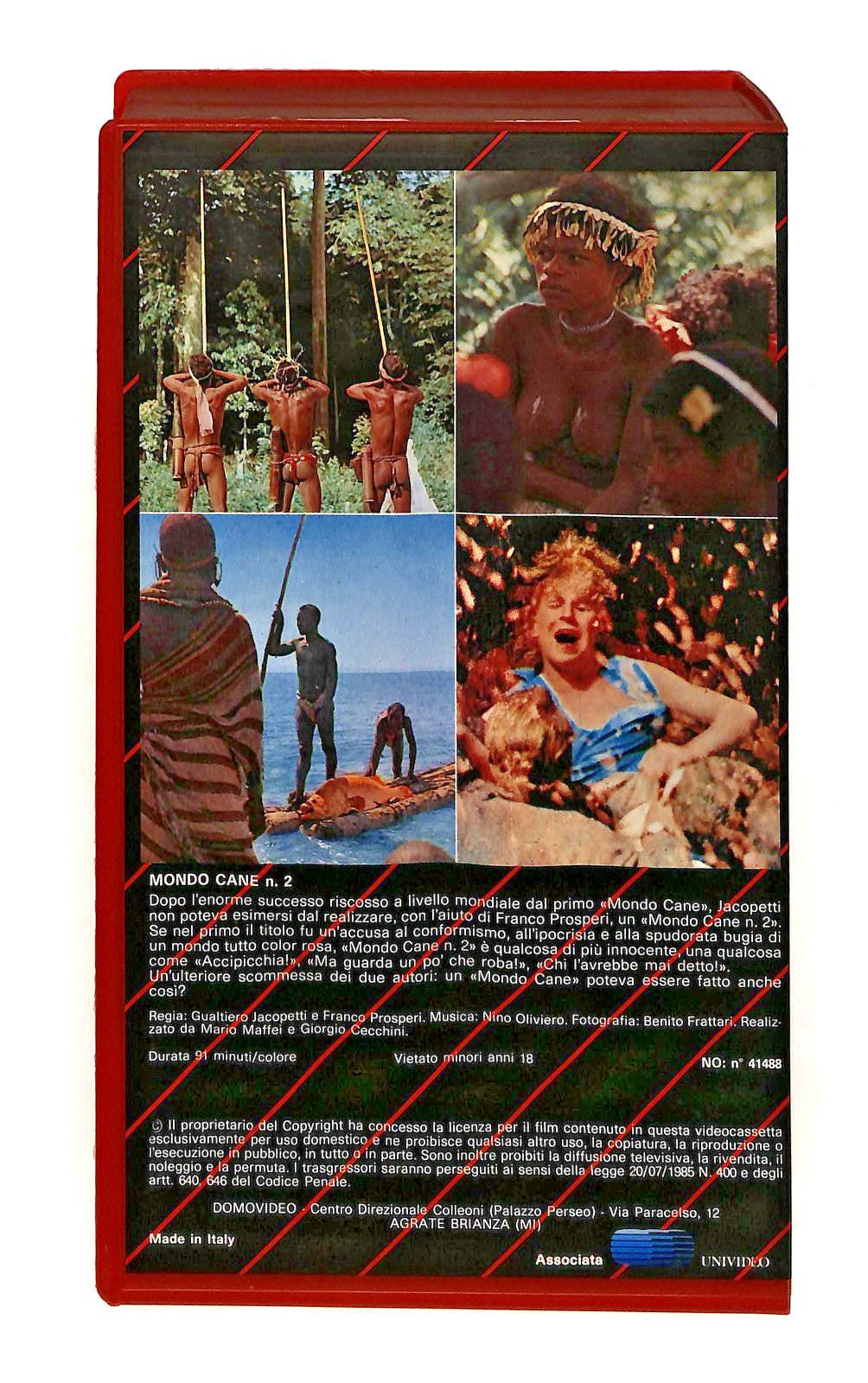 EBOND Mondo Cane N 2 Domovideo VHS VH002530