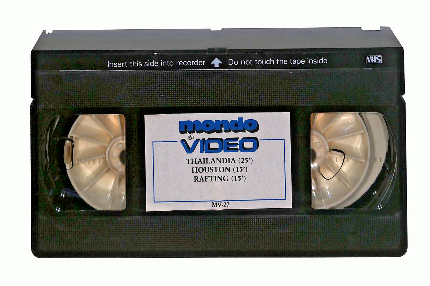 EBOND Thailandia Houston Rafting Mondo In Video N 27 VHS VH002612