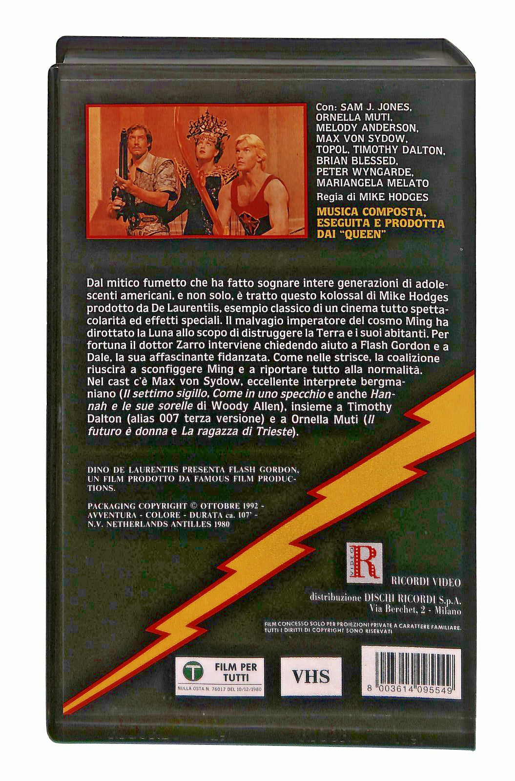 EBOND Flash Gordon Ddlc VHS VH002669