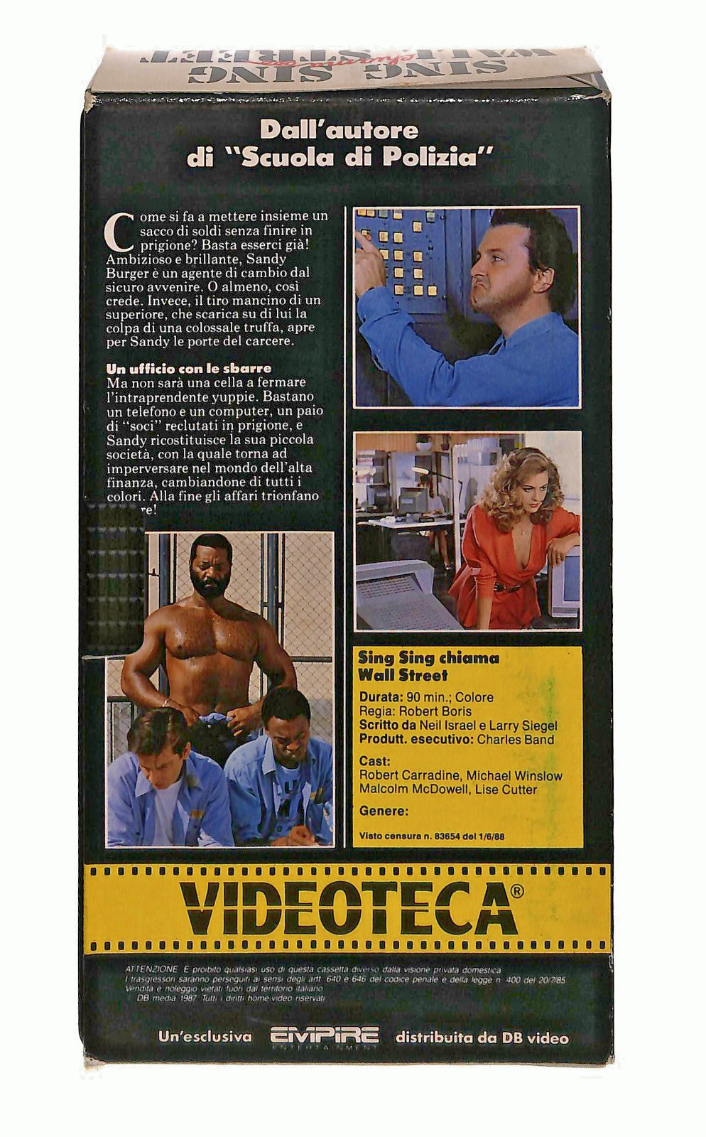 EBOND Sing Sing Chiama Wall Street Empire VHS VH002782
