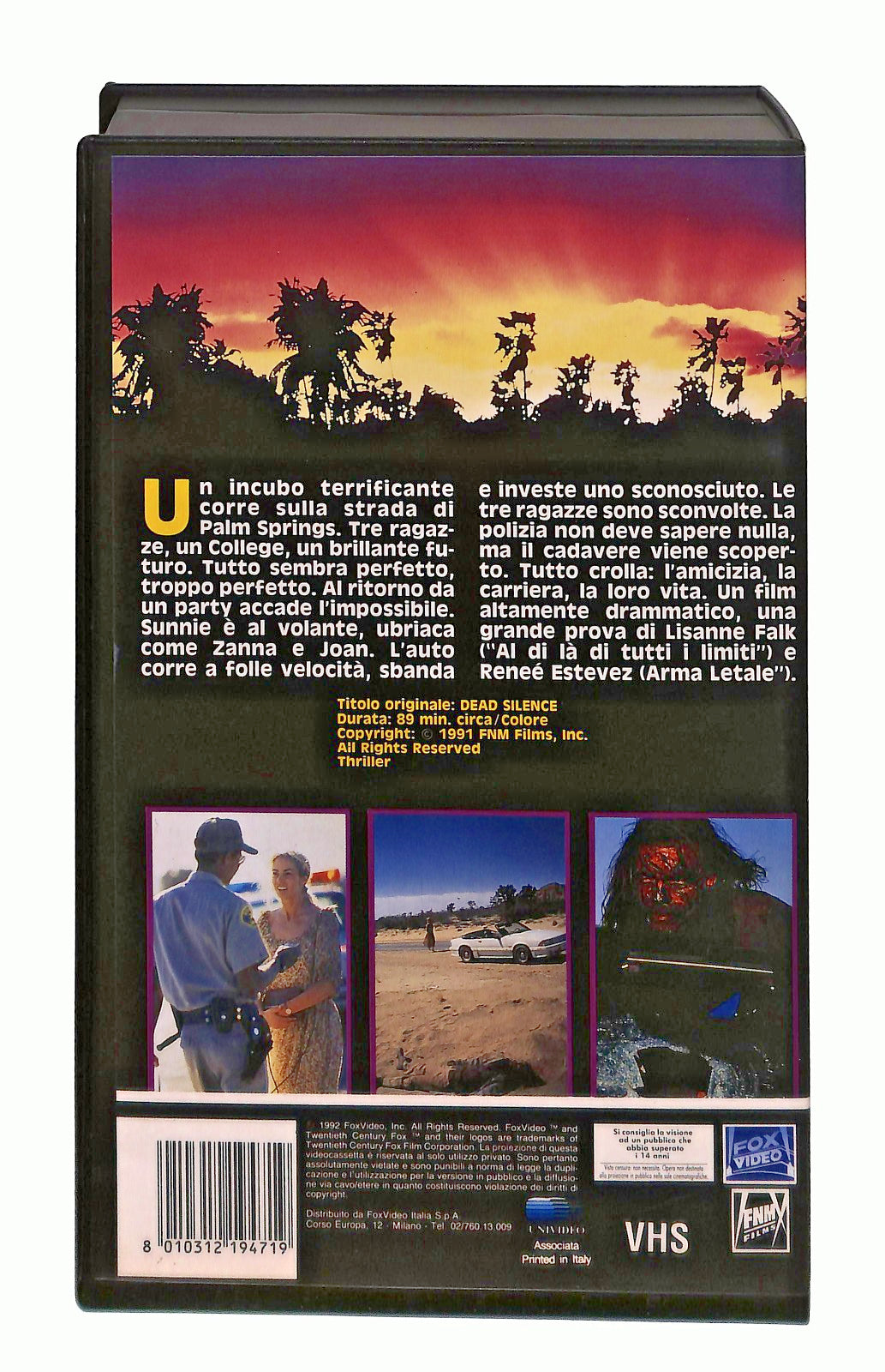 EBOND Prigionieri Di Un Incubo Fox VHS VH002913