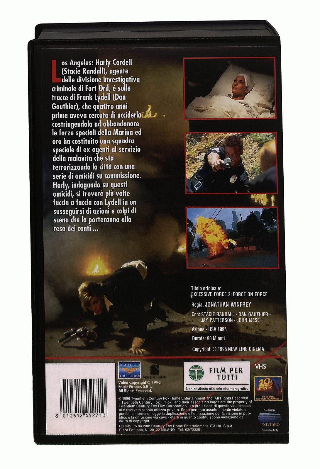 EBOND Excessive Force 2 Fox VHS VH002916