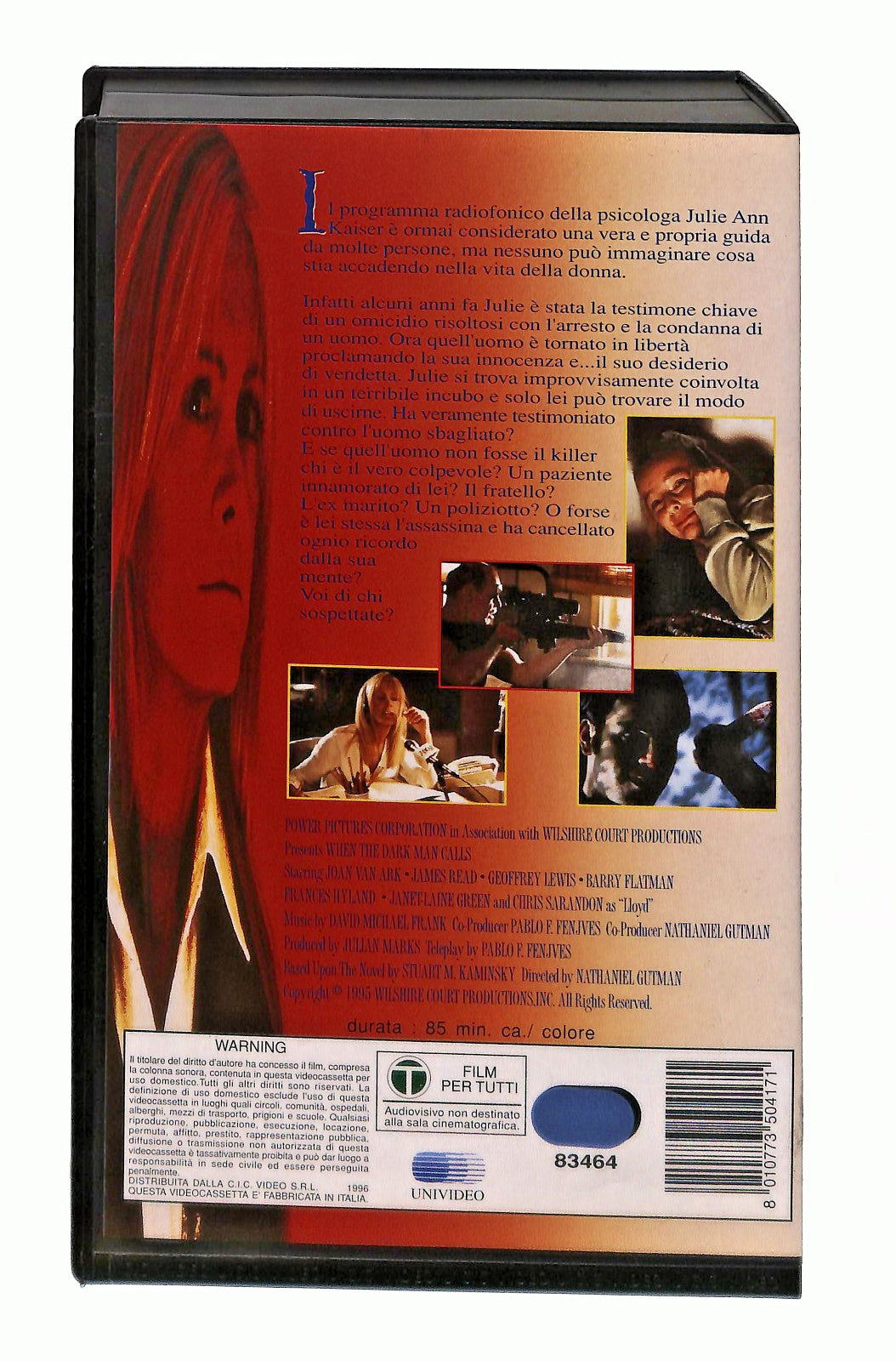 EBOND Una Chiamata Dall Inferno Paramount VHS VH002917