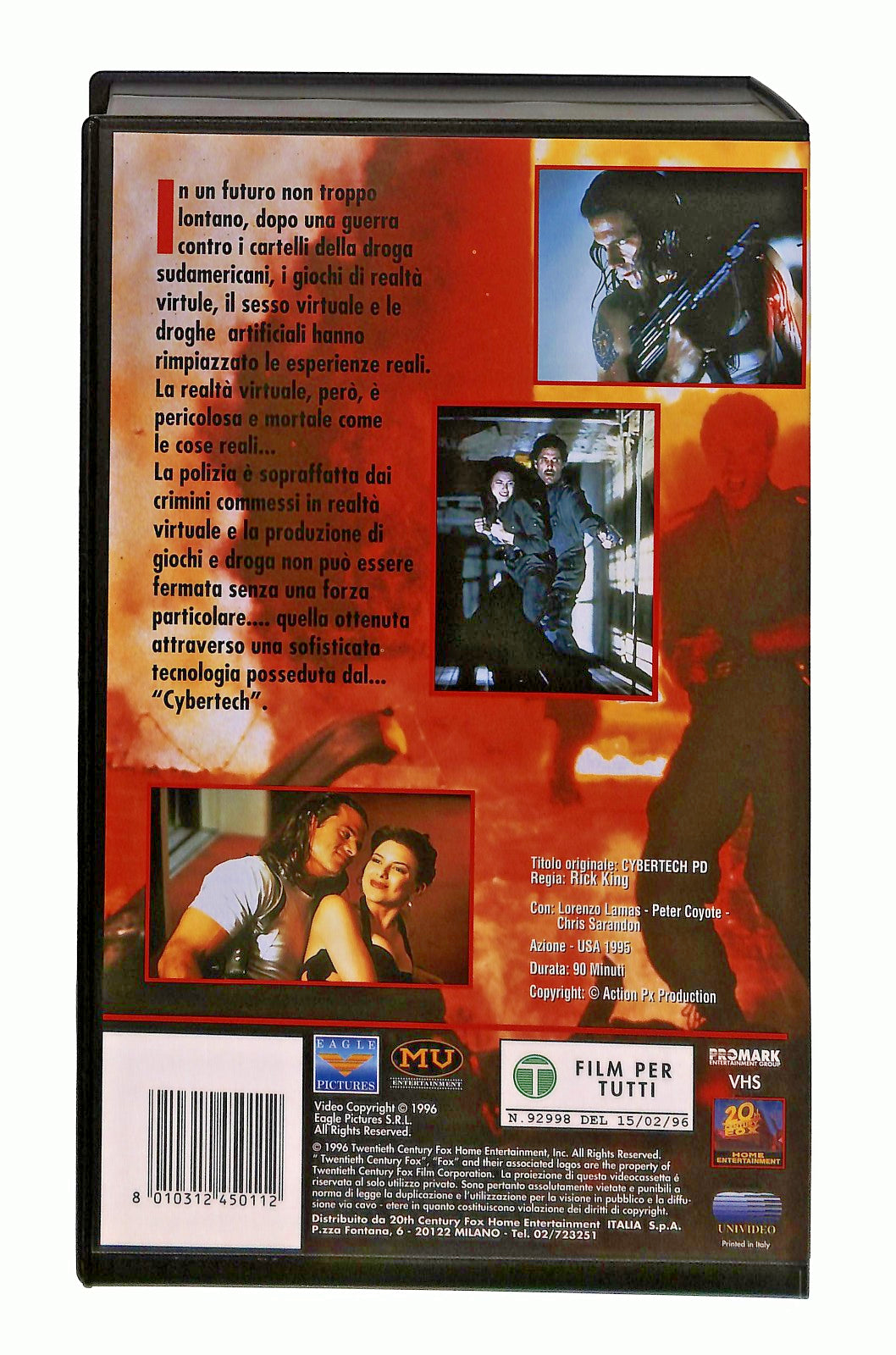 EBOND Cybertech Pd Fox VHS VH002922