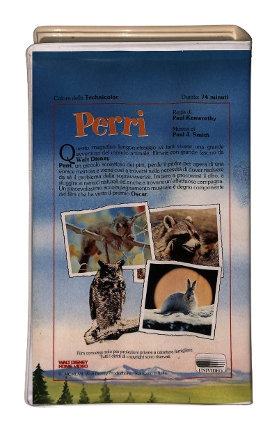 EBOND Perri Walt Disney Home Video VHS VH003015