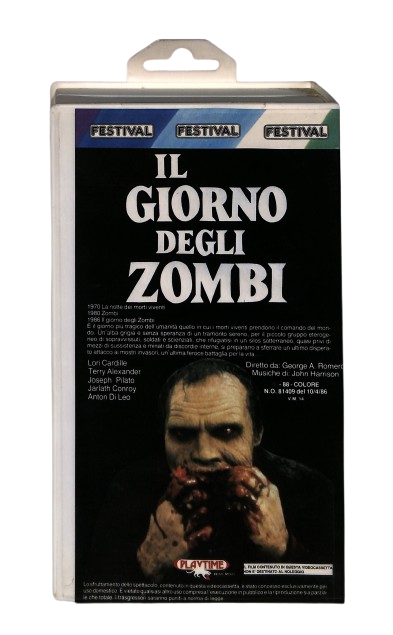 EBOND Il Giorno Degli Zombi Playtime VHS VH003459
