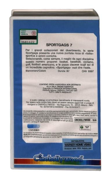 EBOND Sport Gags 7 Cinehollywood VHS VH003623