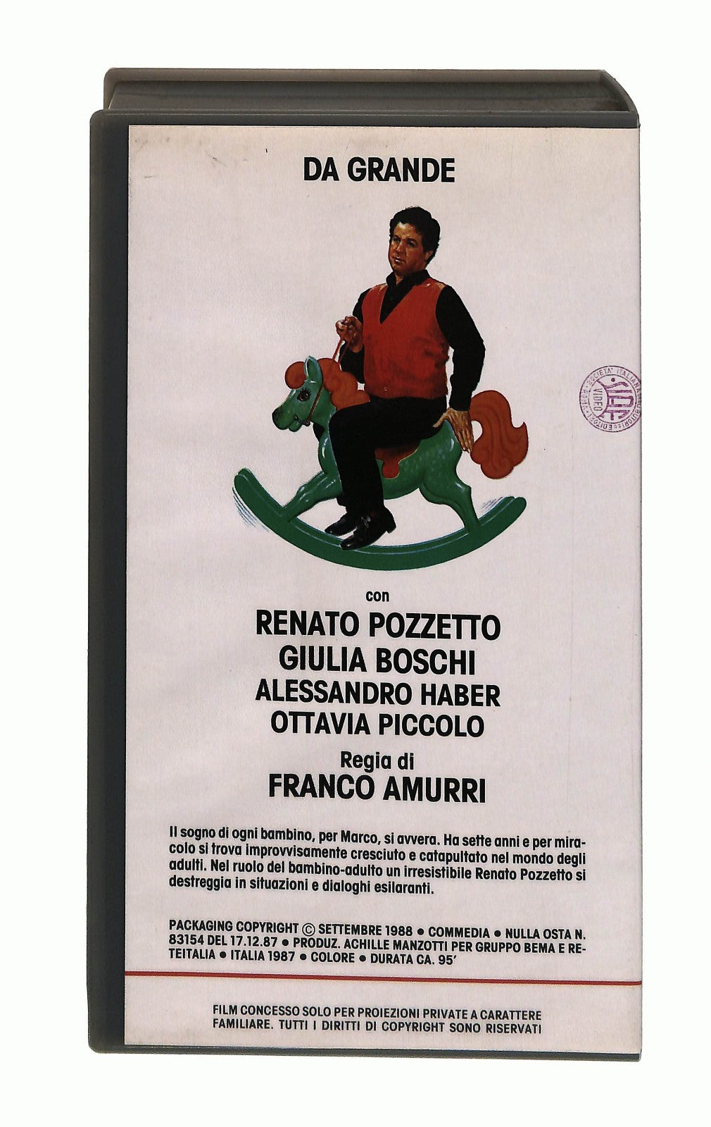 EBOND Da Grande Ciak Cine VHS VH003667
