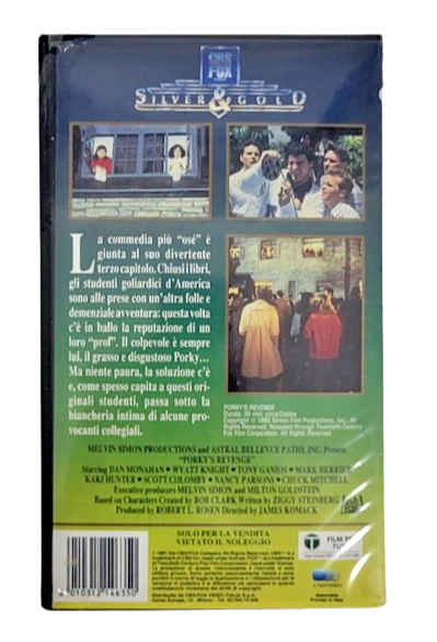 EBOND Porky s Iii La Rivincita Cbs Fox VHS VH004014