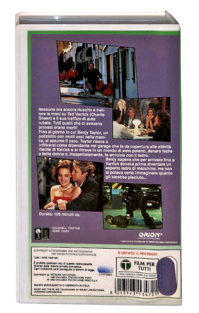 EBOND La Fine Del Gioco Columbia Winners VHS VH004068
