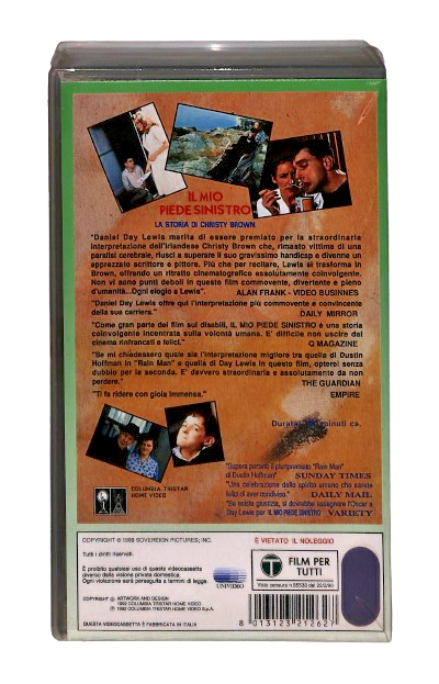 EBOND Il Mio Piede Sinistro Columbia Winners VHS VH004286