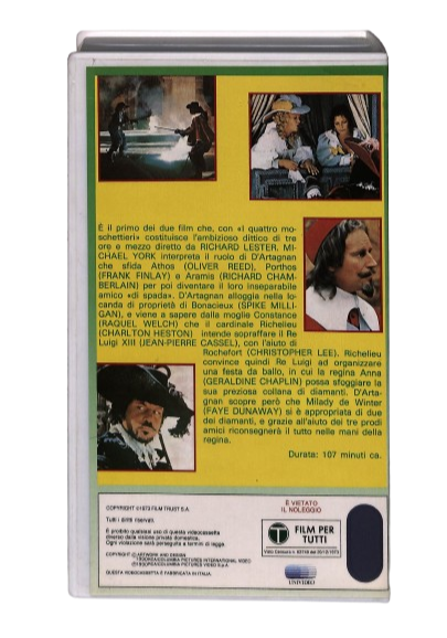EBOND I Tre Moschettieri Columbia Winners VHS VH004470